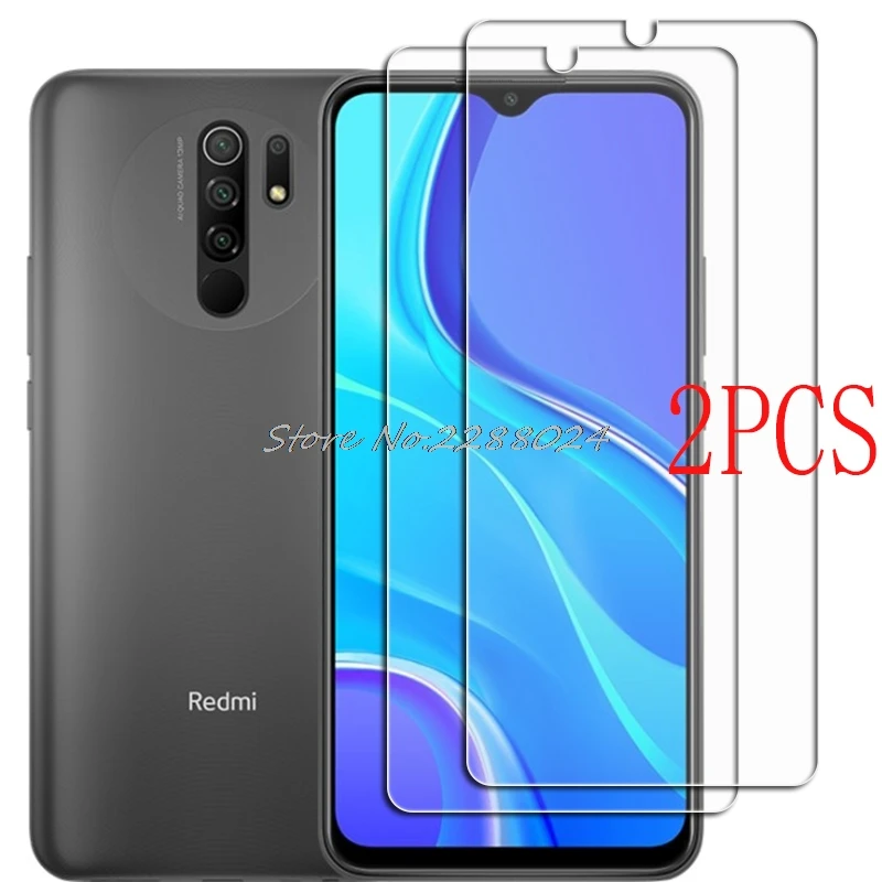 

2PCS Xiaomi Redmi 9 Prime Tempered Glass Protective FOR Xiaomi Redmi9 6.53" Screen Protector Glass Film phone Cover