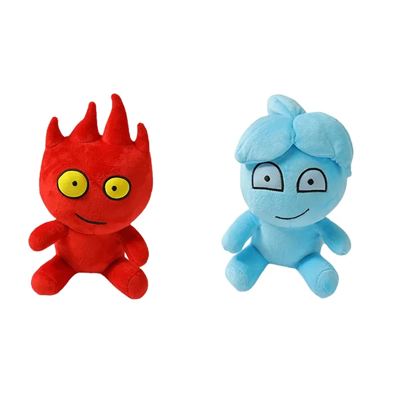 Новая плюшевая игрушка Fireboy и Watergirl горячая игра мягкая набивная кукла подушка с