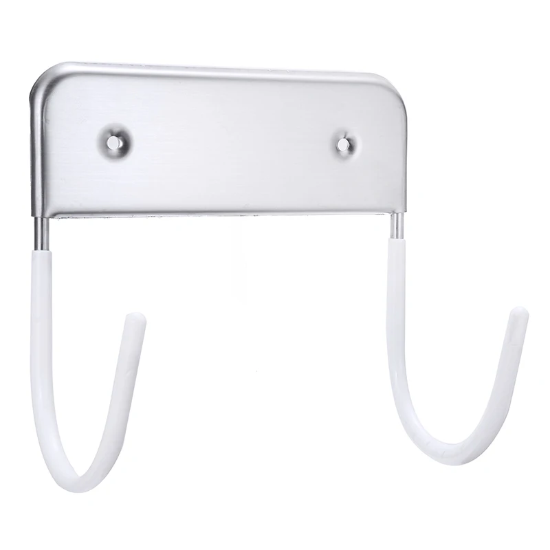 

Electric Iron Rack Hanger Double Hook Stainless Steel Ironing Board Hotel Ironing Laundry Rooms Storage Wall Organizer Hot Sale