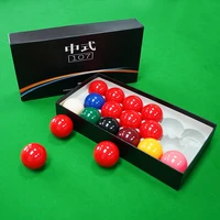 New Arrival Chinese Snooker Billiard Balls Play On The Pool Table For Fun 52.5mm Resin Sinuca Ball Ten Reds Highest 107 Points
