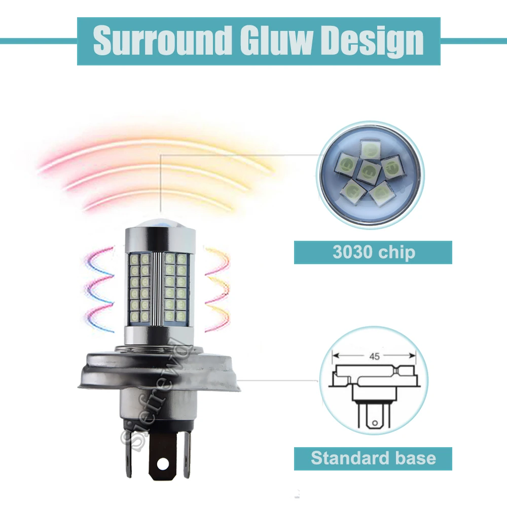 Фасветильник светодиодная P45T R2 8000 К 12 В 24 постоянного тока 1 пара |