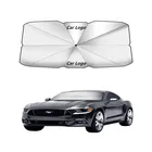 Автомобильный зонт от солнца, складной зонт для ветрового стекла с теплоизоляцией, Зонт от УФ-лучей для Peugeot 207, 208, 407, 308, 2008, 3008