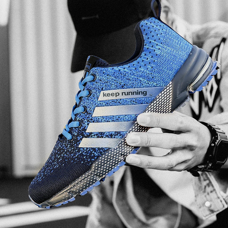 

Breathable Runing Men Vulcanize Shoes Fashion Outdoor Male Casual Walking Footwear Baskball Sports Training Sneakers For Men's
