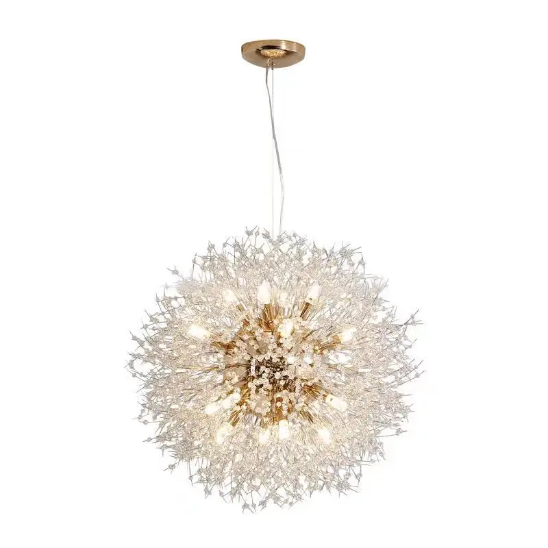 

Modern Chrome Golden Chandelier vanity suspension Crystal Chandelier Hanging G9 LED Lighting lustre for Living Room