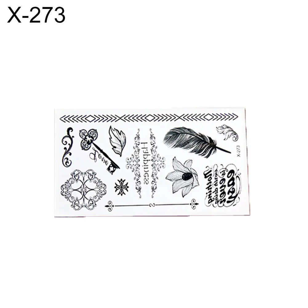 

Creative Tattoo Sticker Unisex 3D Dream Catcher Waterproof Temporary Long Lasting Flash Tattoo Sticker Women Body Art Decal
