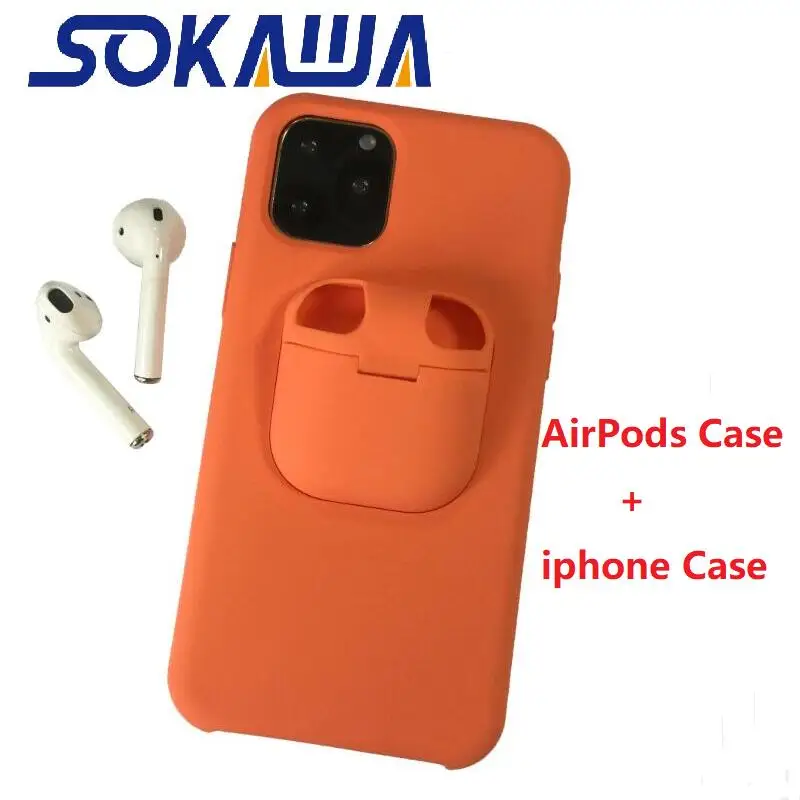 Для Apple iphone s 11 Pro Max Жесткий Чехол для Xs XR X 6 7 8 Plus + чехол AirPods держатель гарнитура