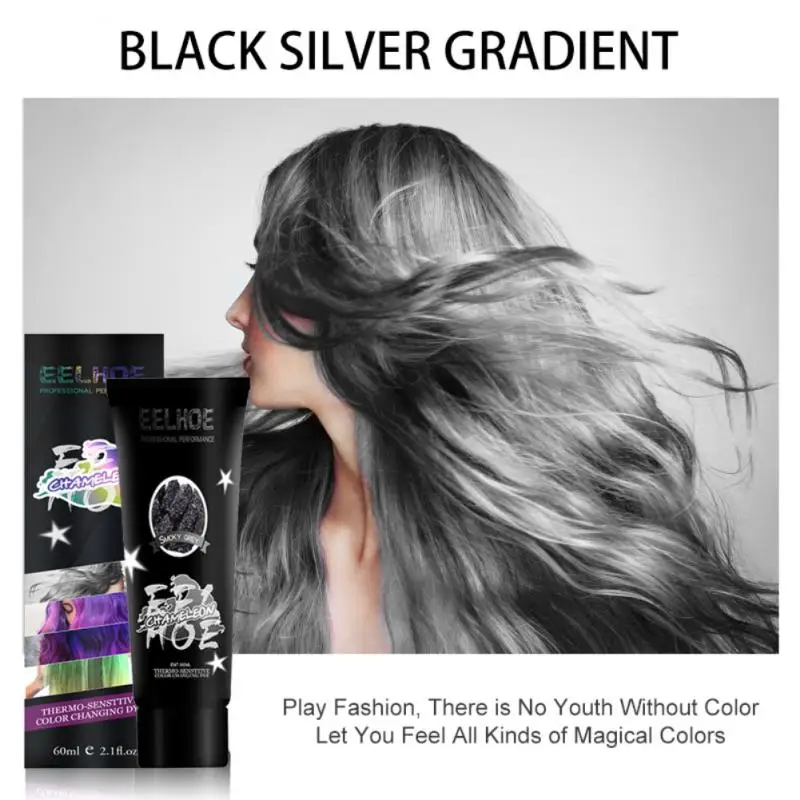 Hair Dye Semi Permanent Instant Tint 4 Colors Natural Coloring Cream Fashion Care Styling ToolsTSLM1 | Красота и здоровье