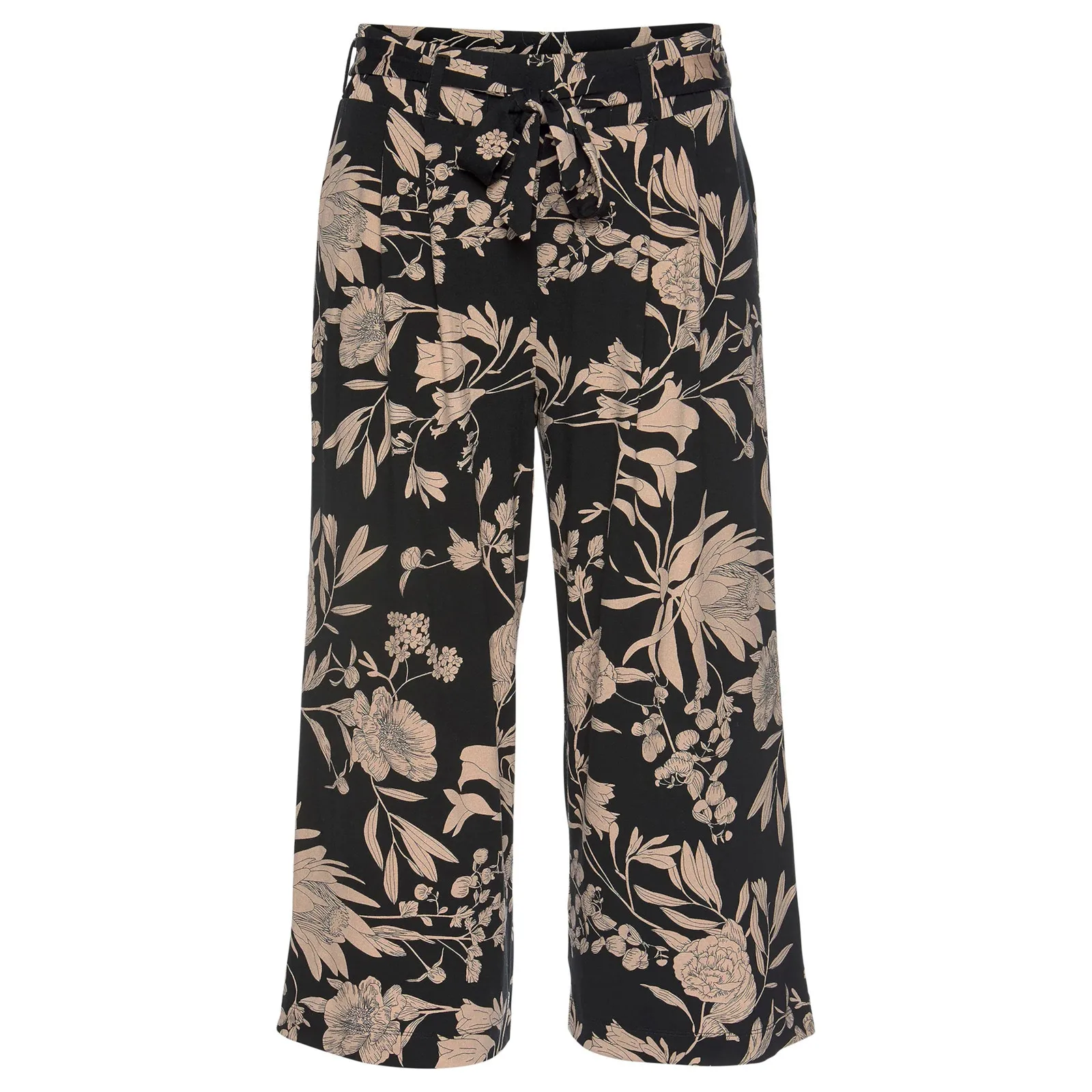 Женские Капри Feitong с высокой талией винтажные легкие брюки принтом длинные