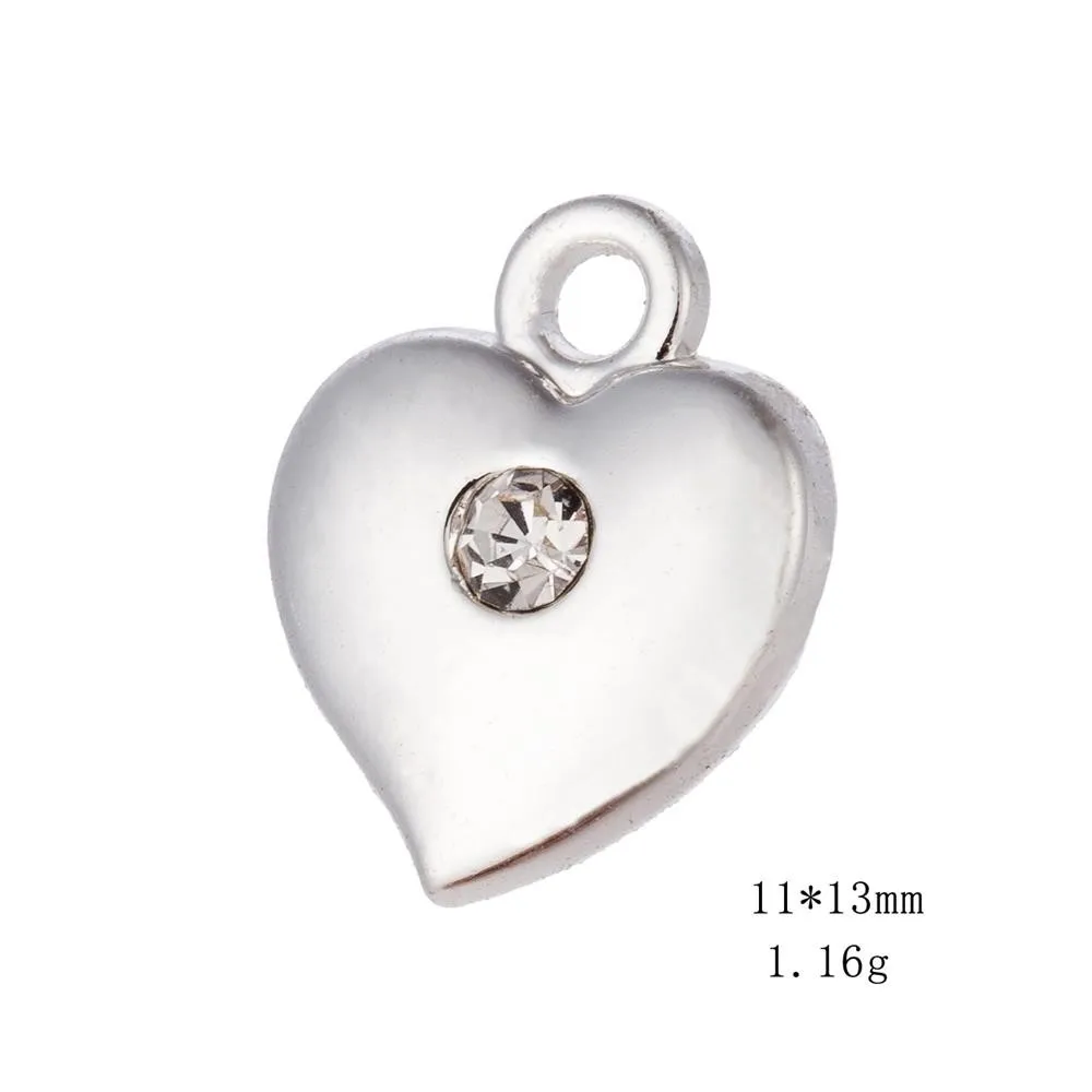 Посеребренные сердце с бесконечностью любви обереги DIY иных металлических кулон