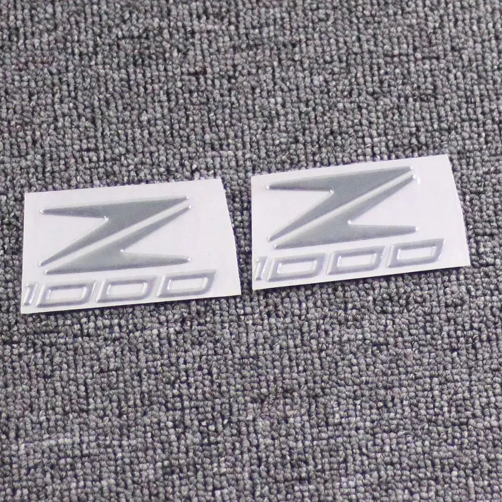 

3D Chrome Z1000 Emblem Motorcycle Sticker Fuel Tank Stickers Decals For Kawasaki Z1000 Fairiing Body Badge Decal