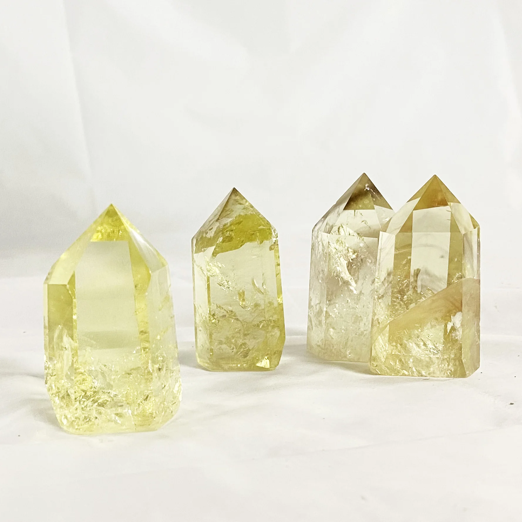 

Цитрин шестиугольная Призма полированная Хрустальная палочка точечный лечебный камень обелиск Исцеление акупунктурный ремонт камень эне...