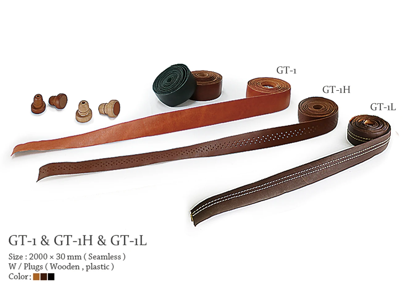 Ленты из натуральной кожи для дорожного велосипеда с деревянной