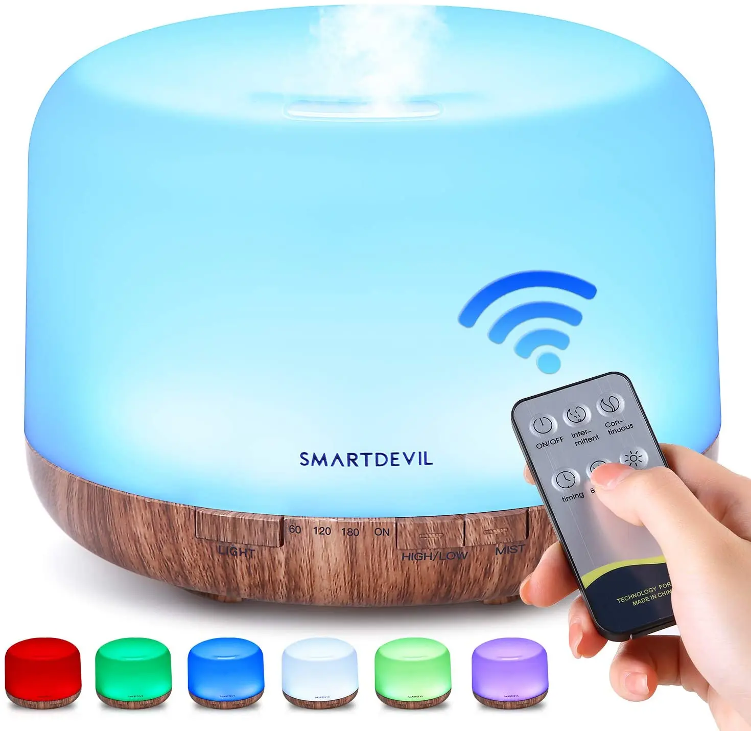 Ультразвуковой аромадиффузор SmartDevil увлажнитель воздуха с дистанционным