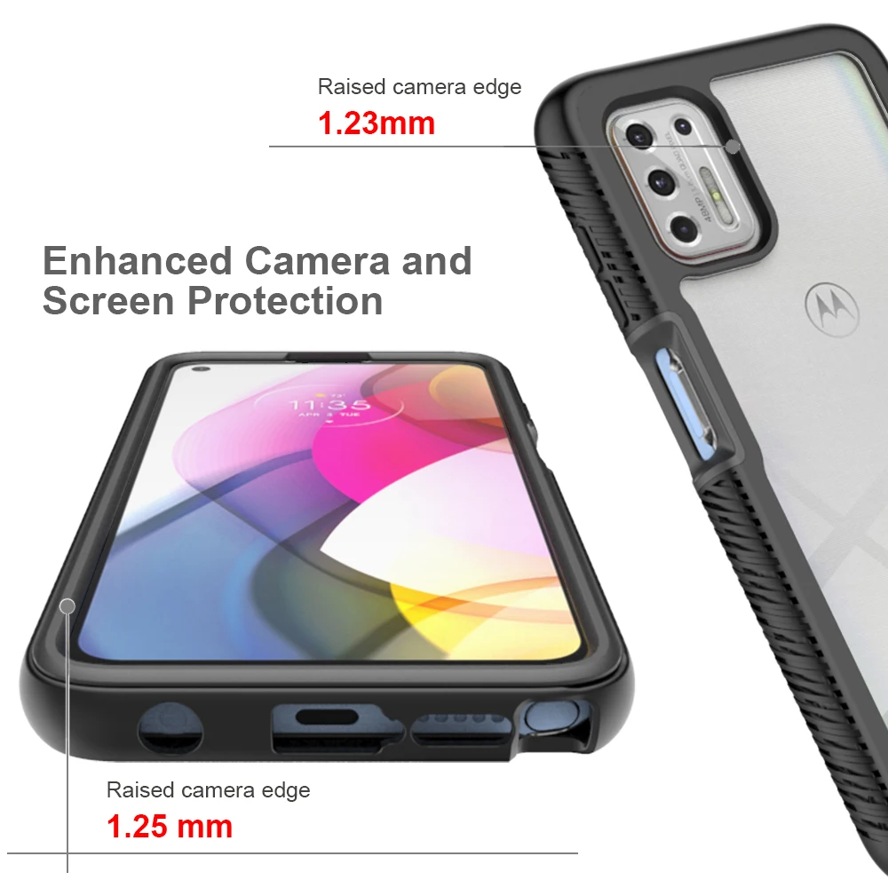 

Phone Case For Motorola G9 PLUS POWER E7 G PLAY ONE 5G ACE Stylus 2021 Bring Fashion Anti-fall Shockproof Protection Back Cover