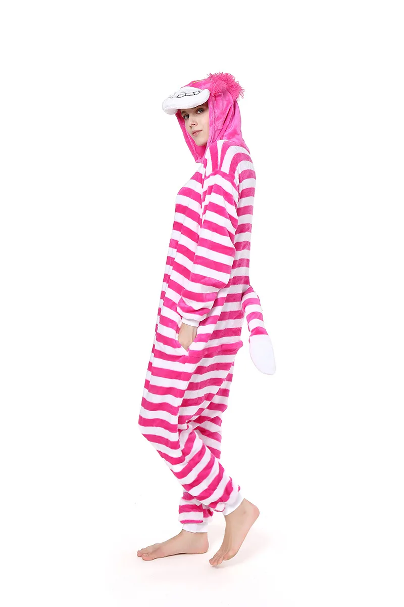Кингуруми Акула Пикачу Onesie взрослых женщин животных пижамы набор фланелевые теплые мягкие пижамы зимний комбинезон пижамы Косплей - Цвет: as picture