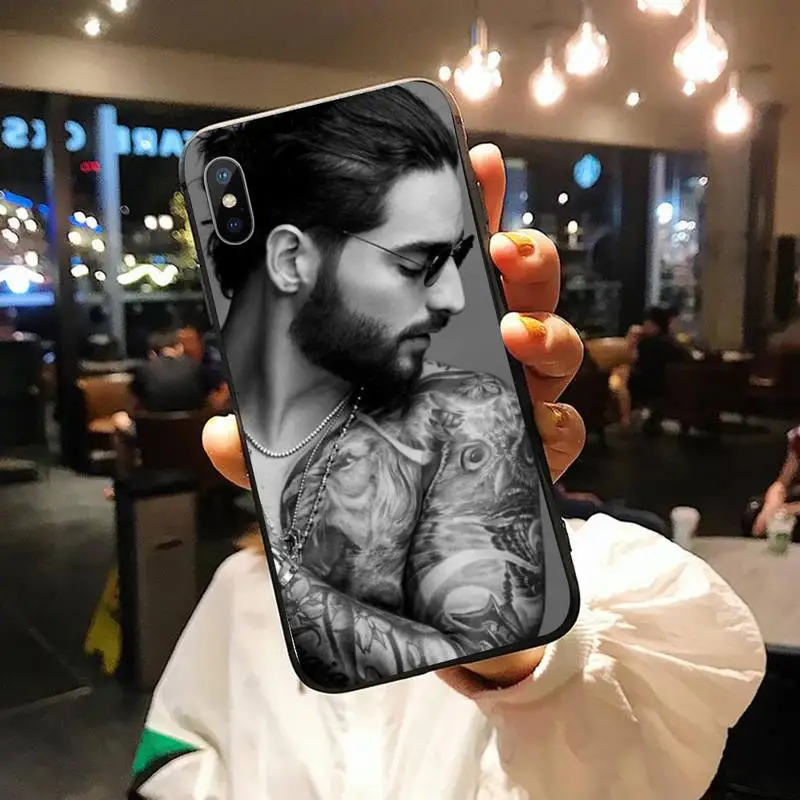 

Colombian singer Maluma Phone Case for iPhone 11 12 pro XS MAX 8 7 6 6S Plus X 5S SE 2020 XR