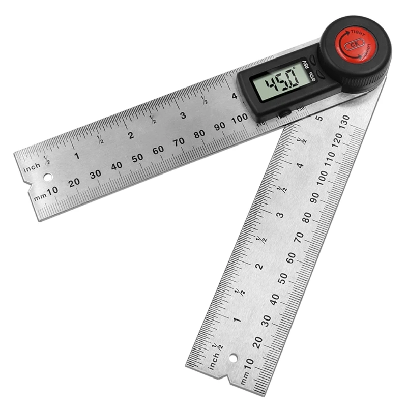 

Woodworking Electronic Goniometer 360 Degree Angle Detector Digital Protractor