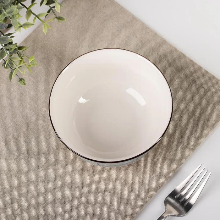 Миска Вдохновение 12 5×6 5 см цвет голубой | Дом и сад