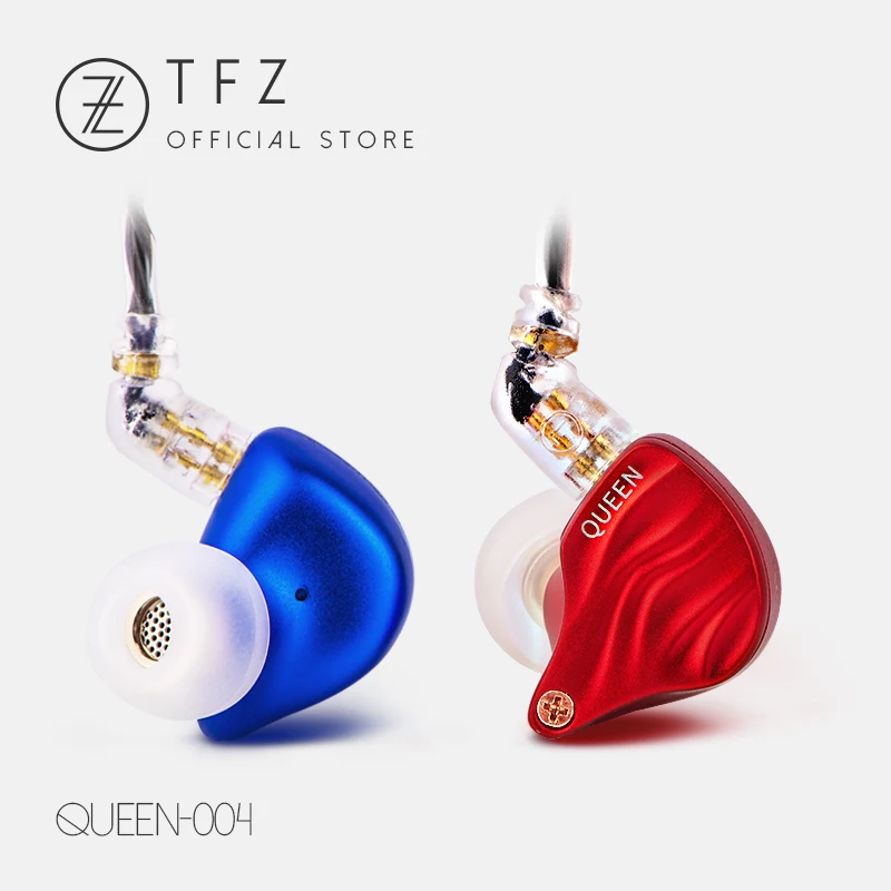 Проводные наушники TFZ Queen с монитором Спортивная стереогарнитура отличными