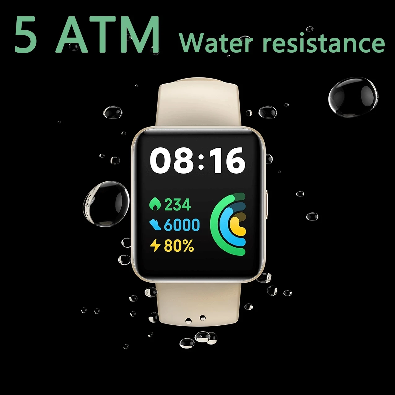 Умные часы Xiaomi mi Redmi Watch 2 lite умные Bluetooth Mi Band 1 55 дюйма HD GPS спортивный браслет с