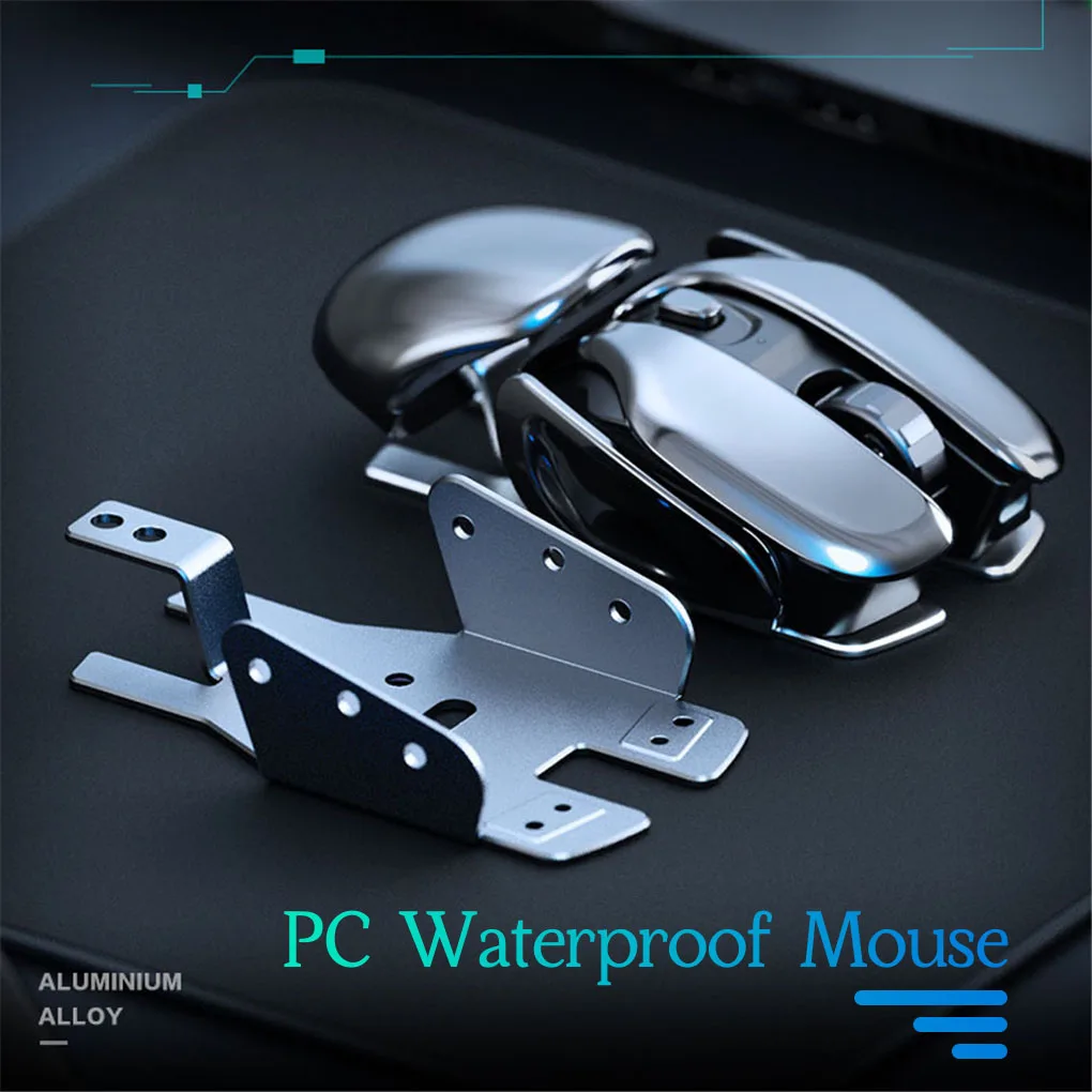 PX2 металлическая 2 4G перезаряжаемая Беспроводная беззвучная мышь 1600DPI 6 кнопок для