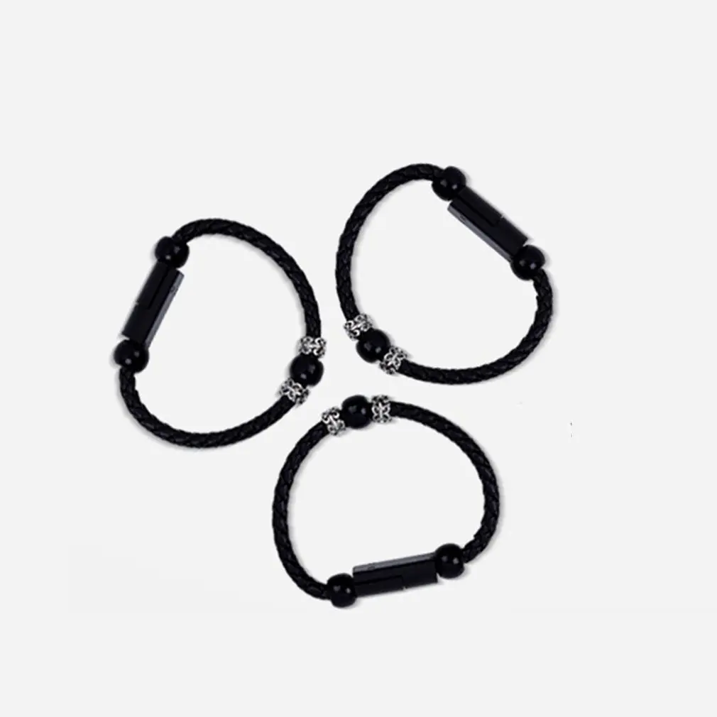 Кожаный мини-браслет с Micro USB-кабелем Android Type C женское зарядное устройство для iPhone