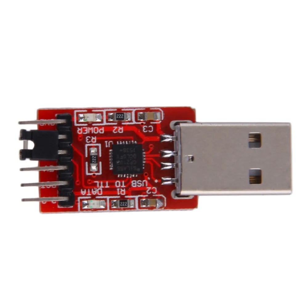 USB для ttl UART 6PIN модуль последовательный преобразователь CP2102 STC PRGMR Бесплатный