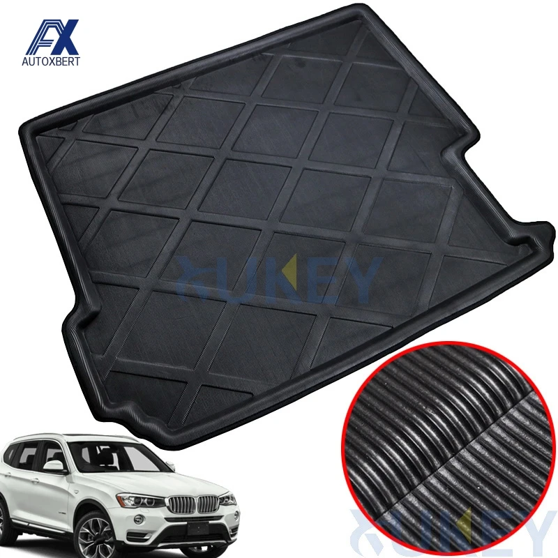 Специально для BMW X3 F25 2011 2017 багажника задний багажник напольный лоток коврик