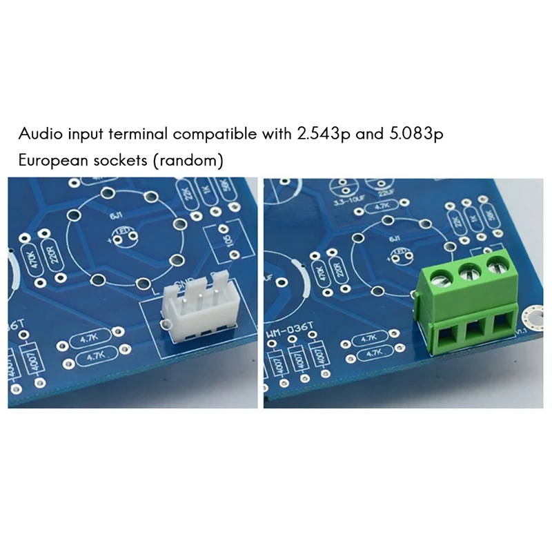 

Hif Vacuum Tube Amplifier Board 25W 6J1 + LM1875 Electronic Valve Amplifiers AC18V DIY Kit for Preamp