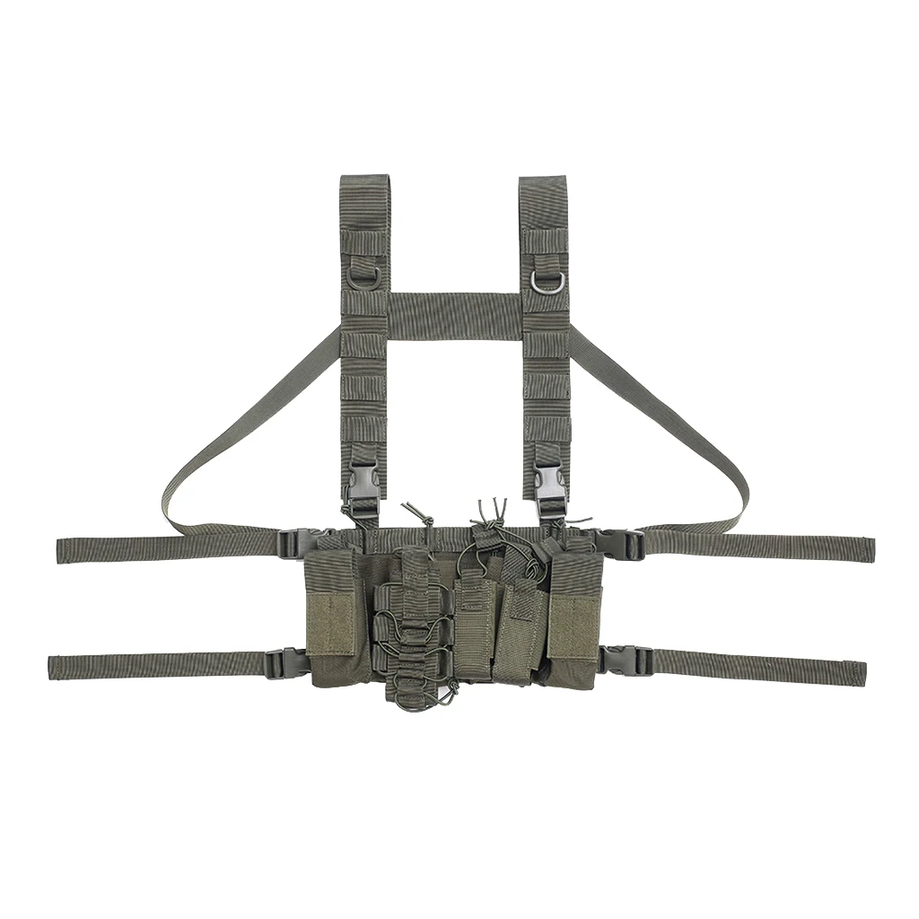 Женский и мужской уличный Жилет MOLLE с карманами жилет боевой нагрудный ремень для