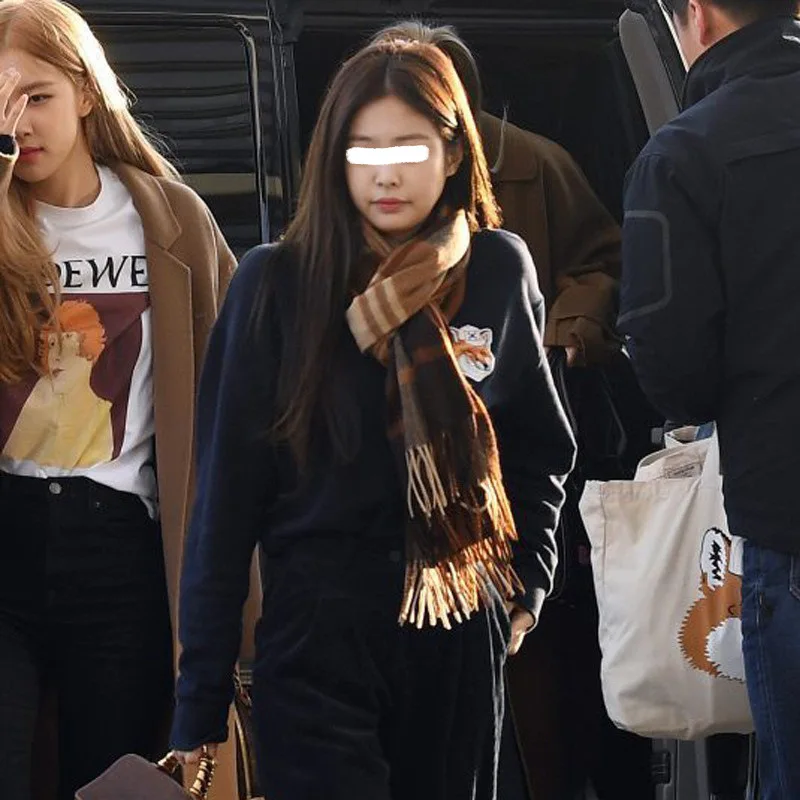 Популярная Корейская простая повседневная женская толстовка худи с лисой