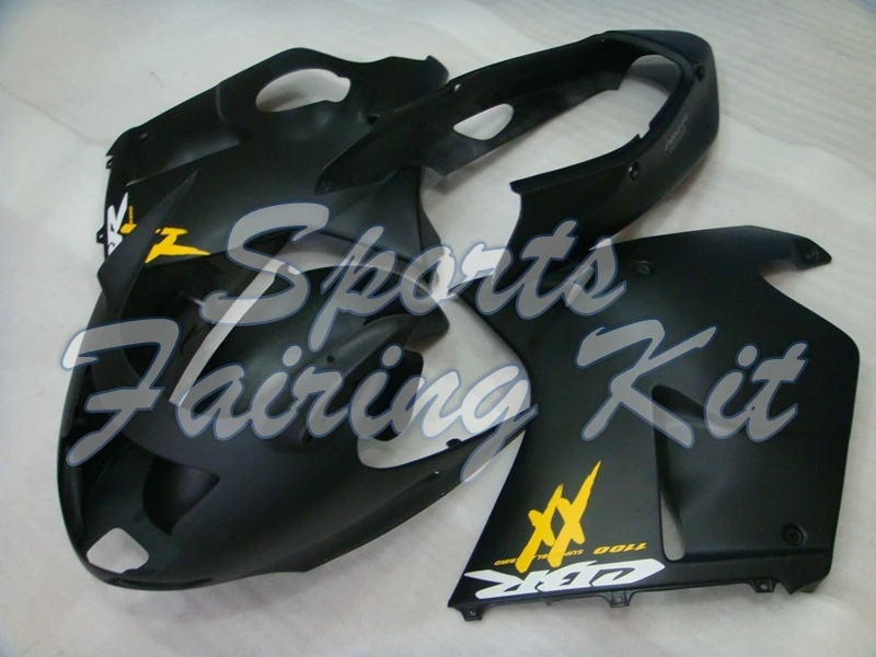 Комплекты обтекателей для Honda Cbr1100XX 1996-2005 матовые черные комплекты CBR1100 XX 2002 кузов
