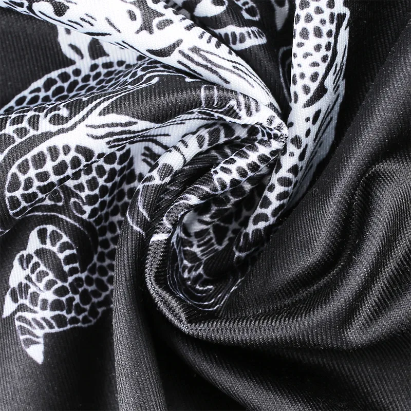 Новинка женские брюки в китайском стиле с драконом уличная одежда высокая талия