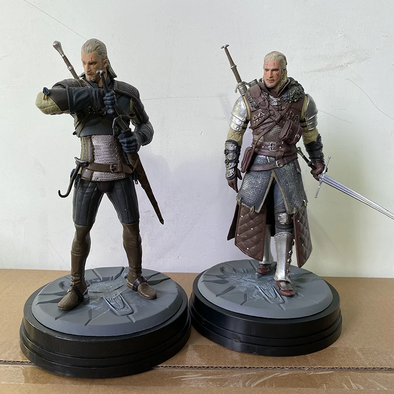 witcher ed 3 wild hunt wolf geralt action figure collectable model toys doll gift 24cm free global shipping