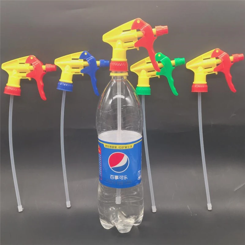 

2Pcs Flower Irrigation Spray Water Bottle Plastic Multicolor Sprayers Home Plants Water Sprayers Head Garden Supplies