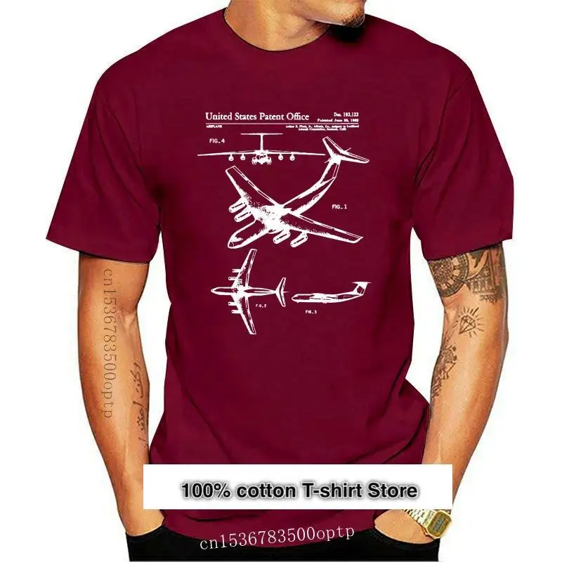 Camiseta de charol de avión Lockheed C-141, camiseta de charol de aviación antigua, camiseta de avión, regalo de piloto de avión