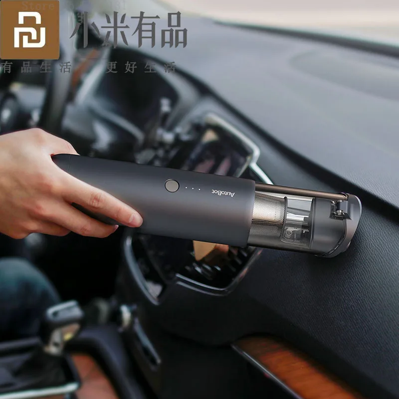 

Youpin AutoBot V Mini Portable Portable Handheld Vacuum 4200pa Powerful Suction Rechargeable Home & Car Cordless Vacuum Cleaner