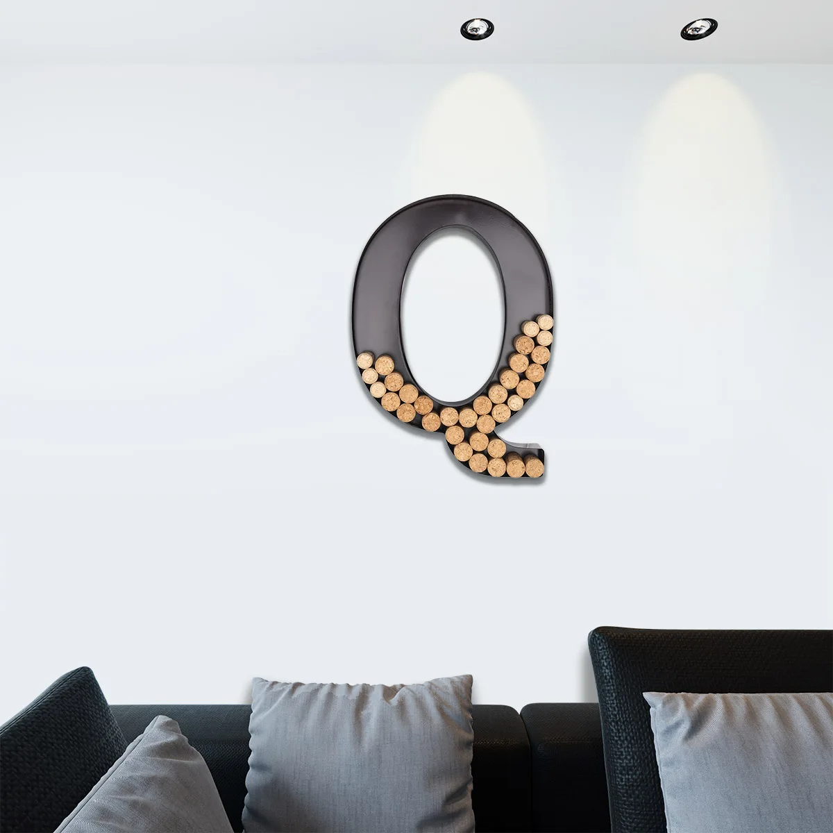 Металлический Настенный декоративный держатель из пробки подарок на день