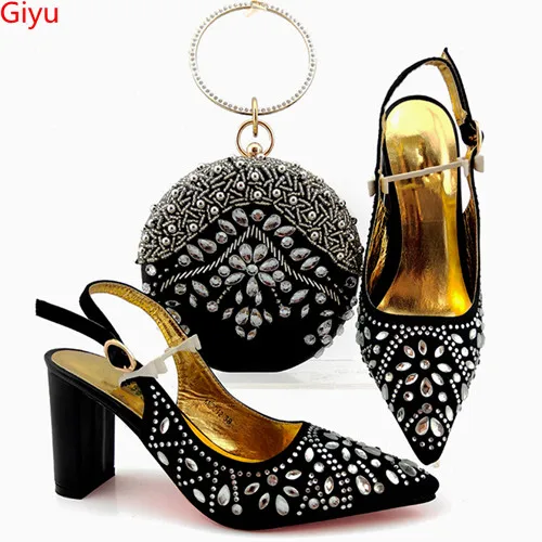 Doershow/вечерние комплекты из туфель и сумочки в нигерийском стиле комплект