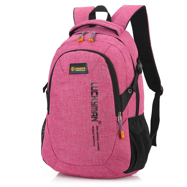 Студенческий рюкзак унисекс для ноутбука вместительные модные школьные ранцы