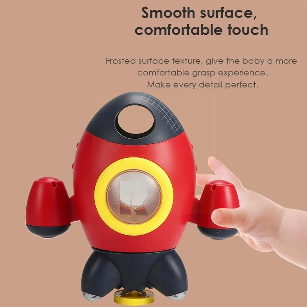 

Baby Bath Toys Spin Rocket Water Spray Toy For Kids Swim Pool Play Toys Baby Toys for Children 1 2 3Year Early Educational Q5Y2