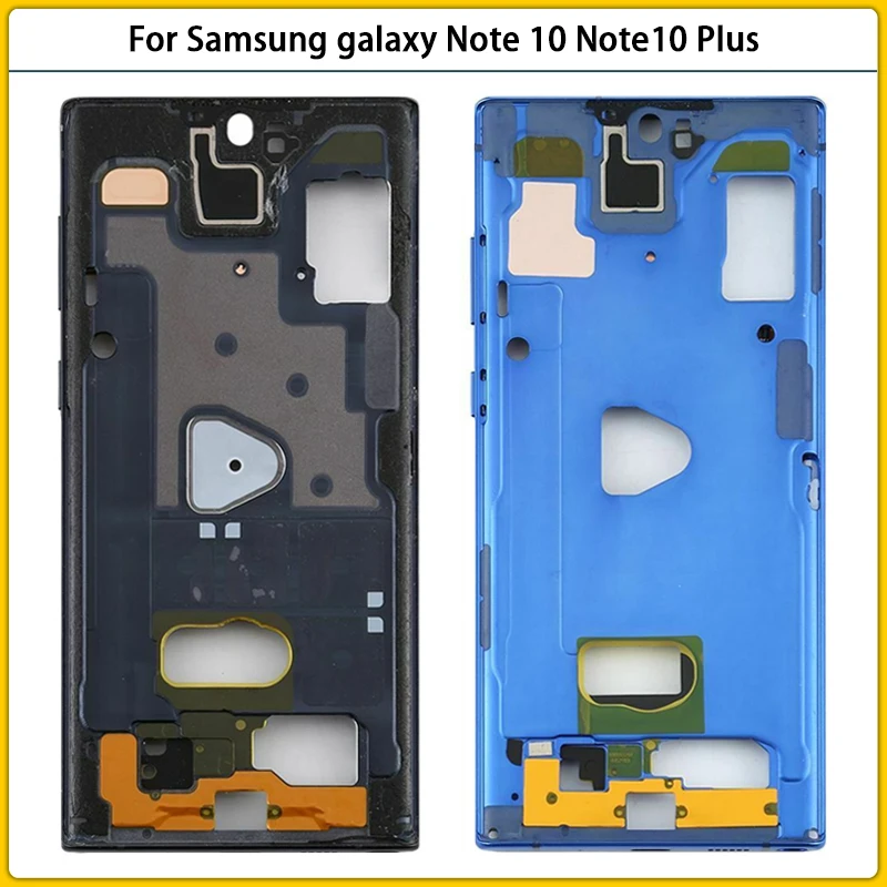 

For Samsung galaxy Note 10 Note10 Plus N975 Middle Frame LCD Supporting Plate Housing Mid Frame Bezel Faceplate Replacement