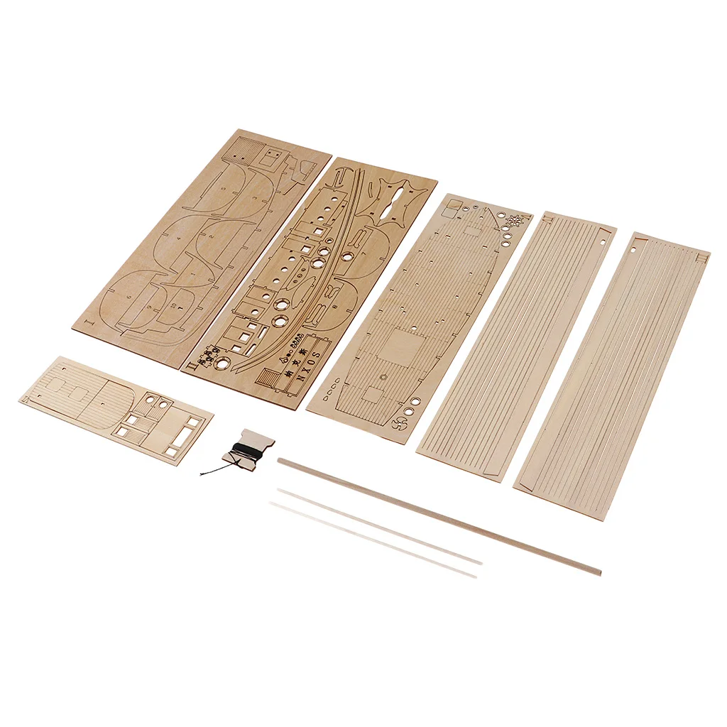 1 набор 1/30 деревянные строительные комплекты Детская модель лодки в сборе