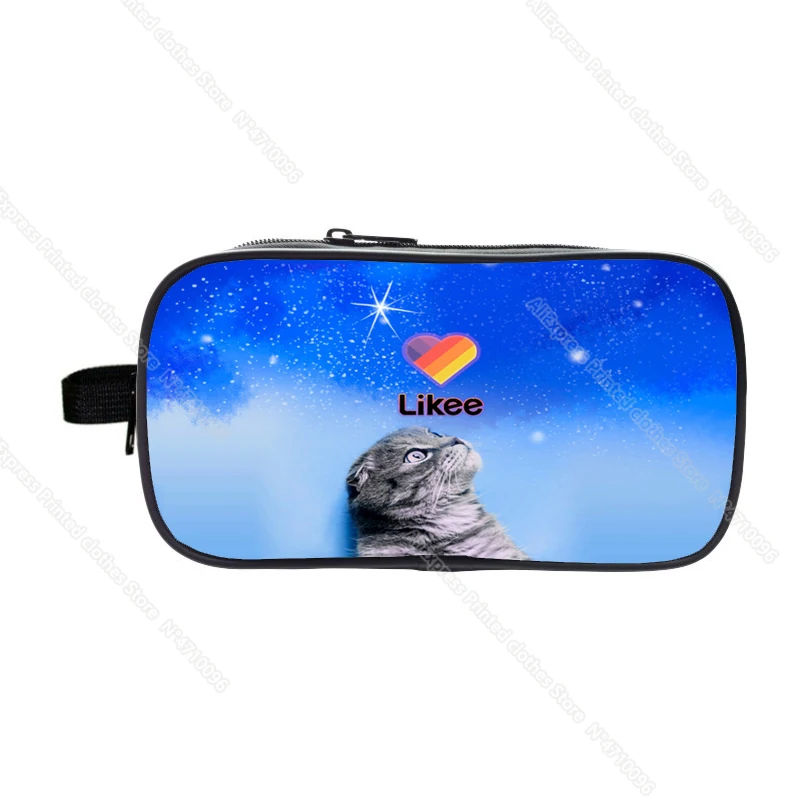 Пенал 3D &quotLIKEE 1 (как видео)&quot Чехол для карандашей Likee App косметический чехол s