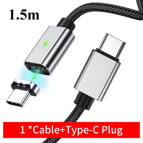 Магнитный кабель Suntaiho PD 100 Вт с USB C на USB Type C, 5A, быстрая зарядка, шнур для Samsung, Xiaomi, Huawei, MacBook, зарядное устройство Type-C