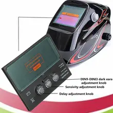 Auto Darkening Welding Helmet Lens Eyes Protector Welder Cap Screen Welding Work Shield Screen Welding Machine Tool