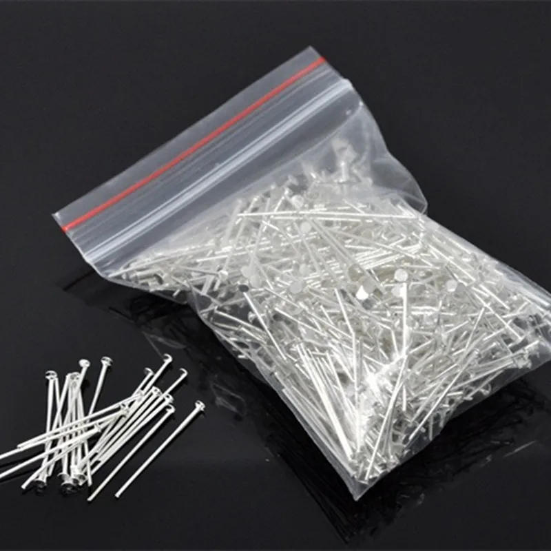 DoreenBeads шпильки из металлического сплава серебряного цвета длиной 30 мм 0 7 (21