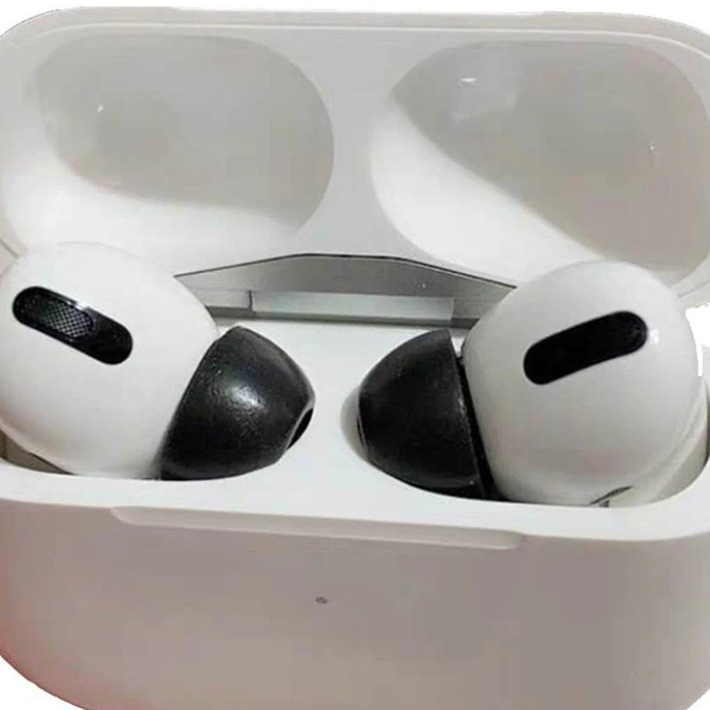 Мягкие силиконовые наушники чехол для наушников Apple Airpods Pro 3 вкладыши Airpods3