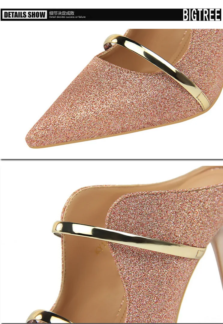 women high heels prom wedding shoes lady crystal platforms rhinestone bridal shoes party diamond high heel