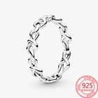 Новое поступление, Оригинальные Серебряные кольца в форме сердца, кольца из стерлингового серебра, Женские Ювелирные изделия для помолвки